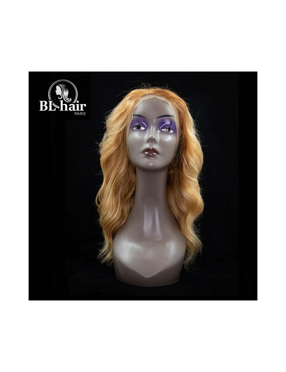 Perruque Ondulée blond 18 pouces Lace Frontal Perruque Ondulée blond 18 pouces Lace Frontal