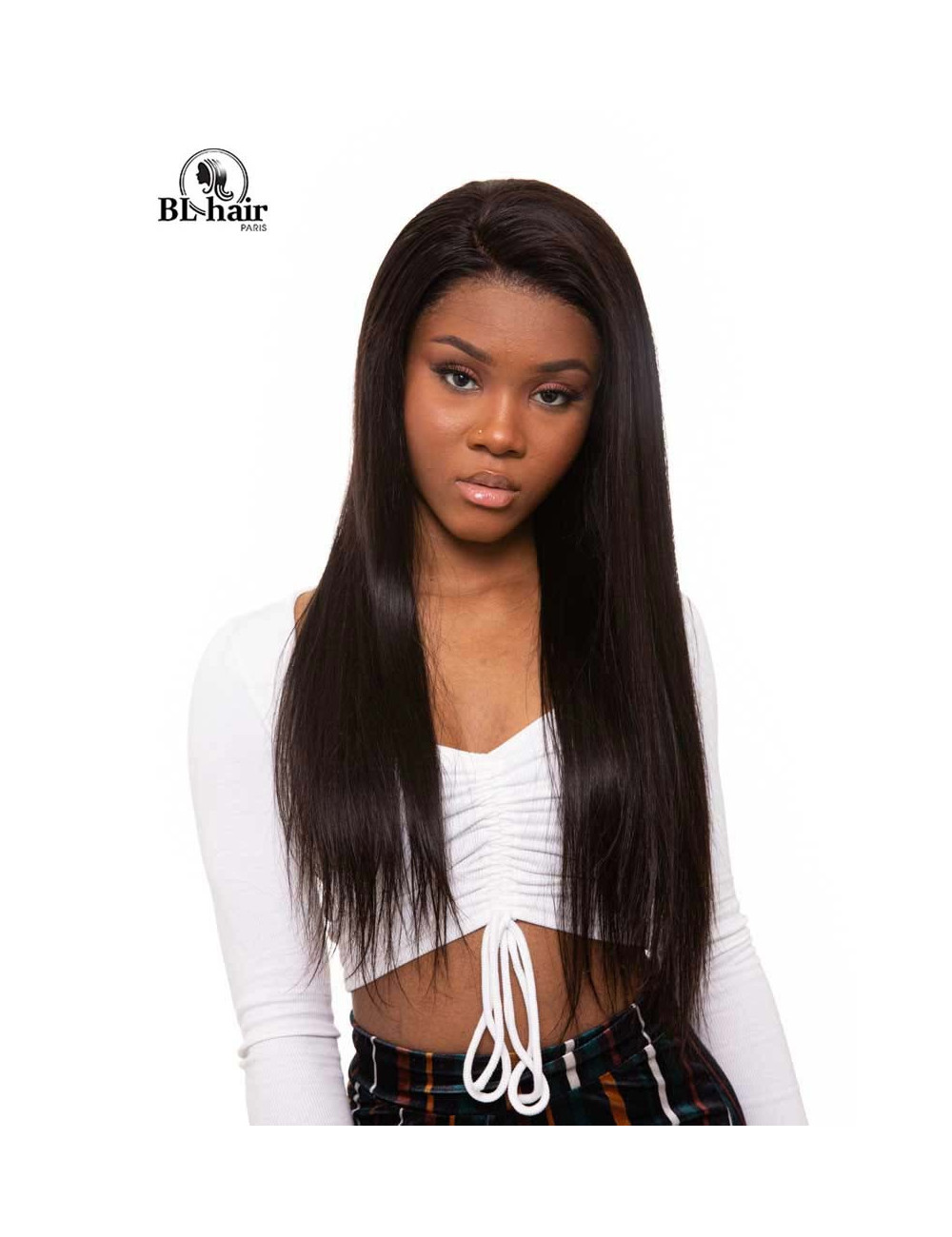 Perruque lisse 22 pouces Lace Frontal Perruque lisse 22 pouces Lace Frontal