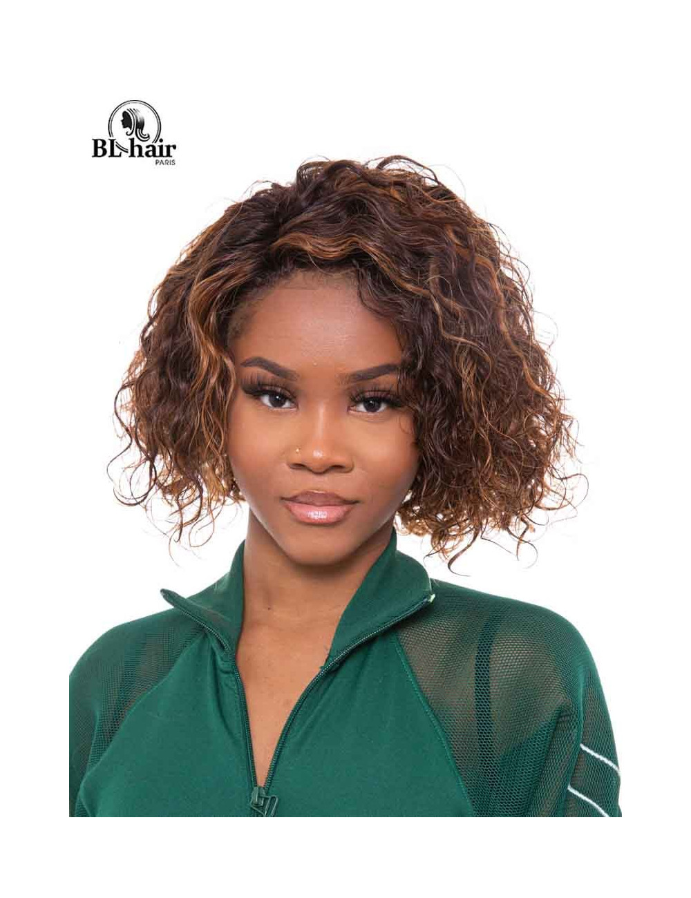 Perruque bouclée 12 pouces Lace Frontal Perruque bouclée 12 pouces Lace Frontal