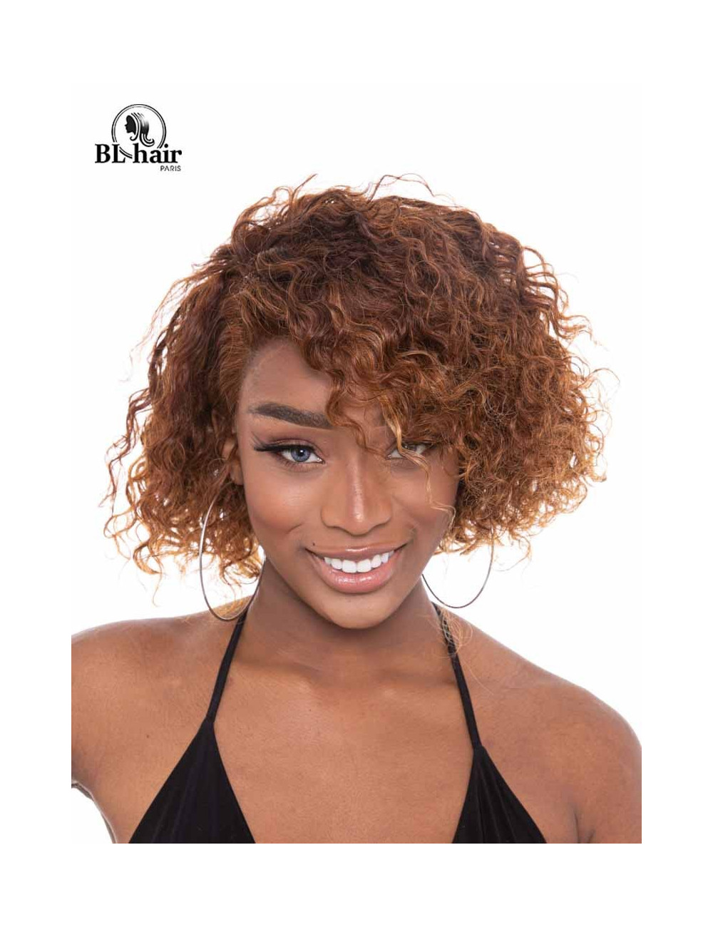 Perruque Lace Frontal Wig 360 Brésilienne Bouclée, Cheveux