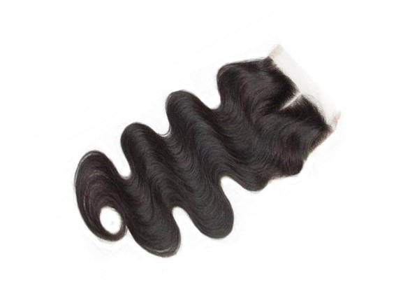 Mèche brésilienne closure bouclée Deep wave 1 raie