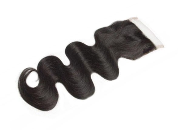 Mèche chinoise closure deep wave sans raie