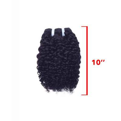 mèches indiennes pas cher kinky curl 10"